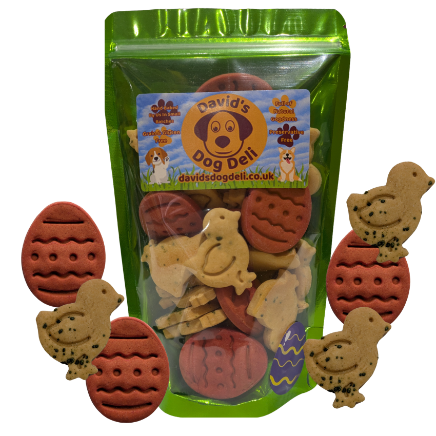 Dog Easter Biscuit Bag