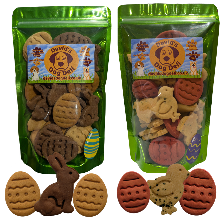 Dog Easter Biscuit Bag