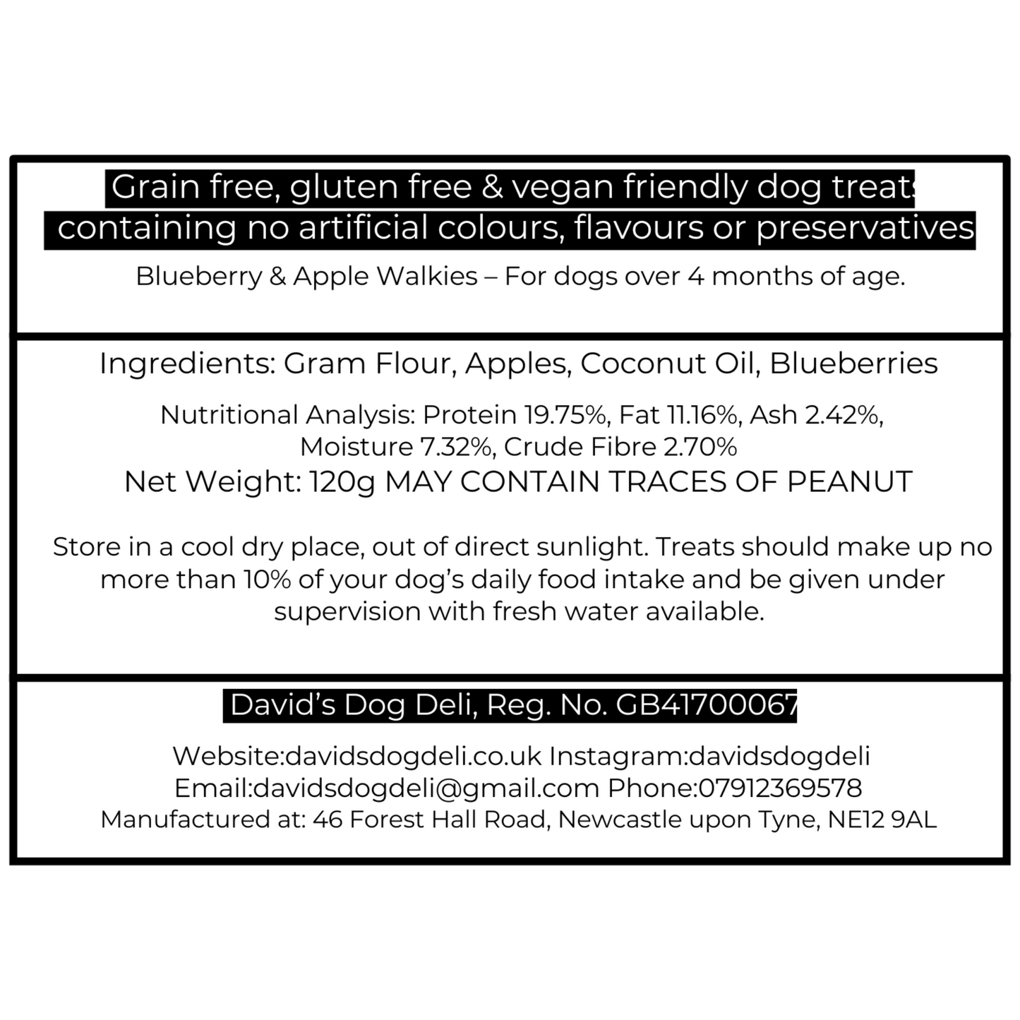 grain free dog training treats