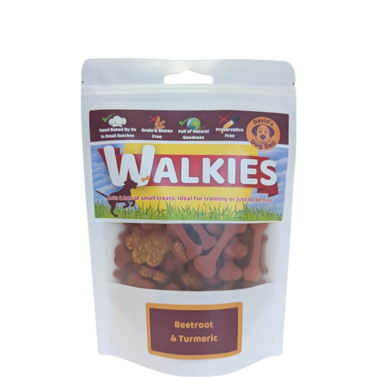 Beetroot & Turmeric Dog Treats resealable bag